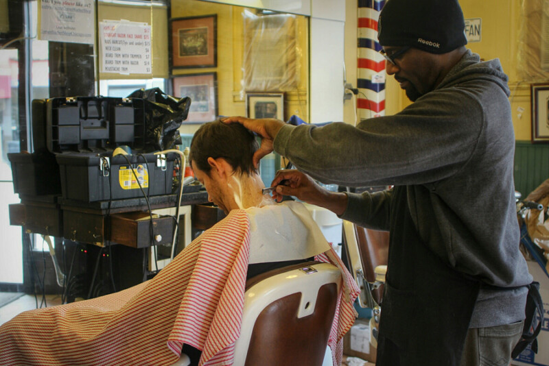 » Barber Shop of the Week Corner Barber Shop Chicago Patterns